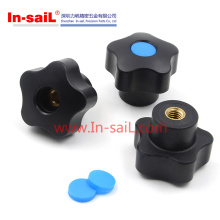 China Fasteners Supplier Removable Plastic Nylon Knobs Fabricante para gabinete